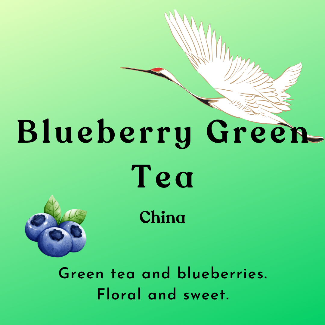 Blueberry Green Tea – A'Roma Roasters
