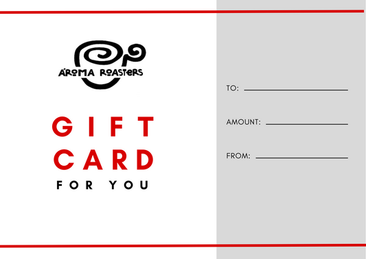 A'Roma Roasters Gift Card